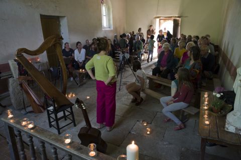 Corinne Grandgeorges - chapelle de Kerprovost 20 mai 2022